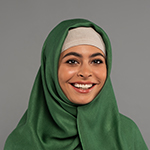Arab woman smiling Workforce Management