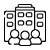 Stack of buildings for Corporate Services