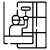 Professional domestic house cleaning service icon