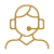 Graphic icon representing flexible staffing.