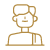Graphic icon indicating happy guests.