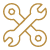 Icon for quick fixes and hard services repair.